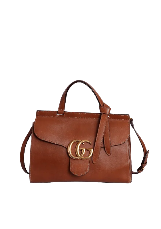 GG MARMONT TOP HANDLE BAG