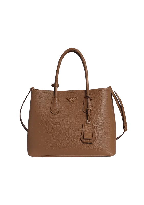 LARGE SAFFIANO CUIR DOUBLE TOTE