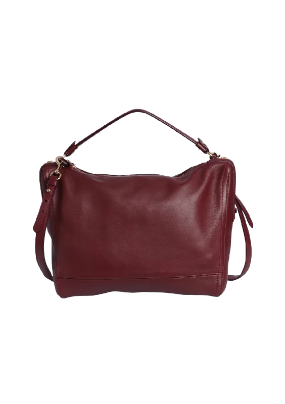 LEATHER SATCHEL BAG