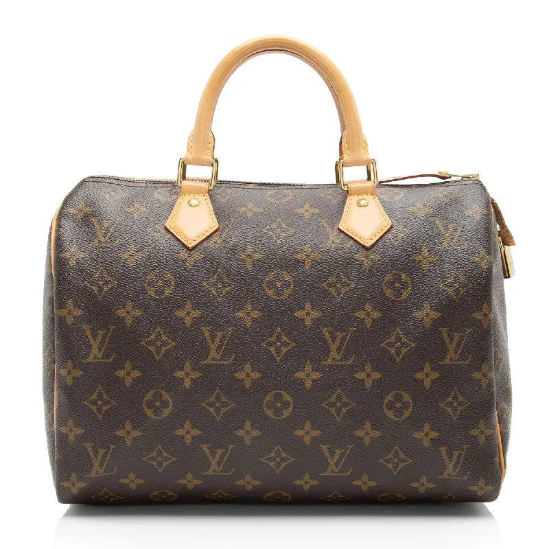 Louis Vuitton Monogram Canvas Speedy 30 Satchel (SHF-RP7lRy)