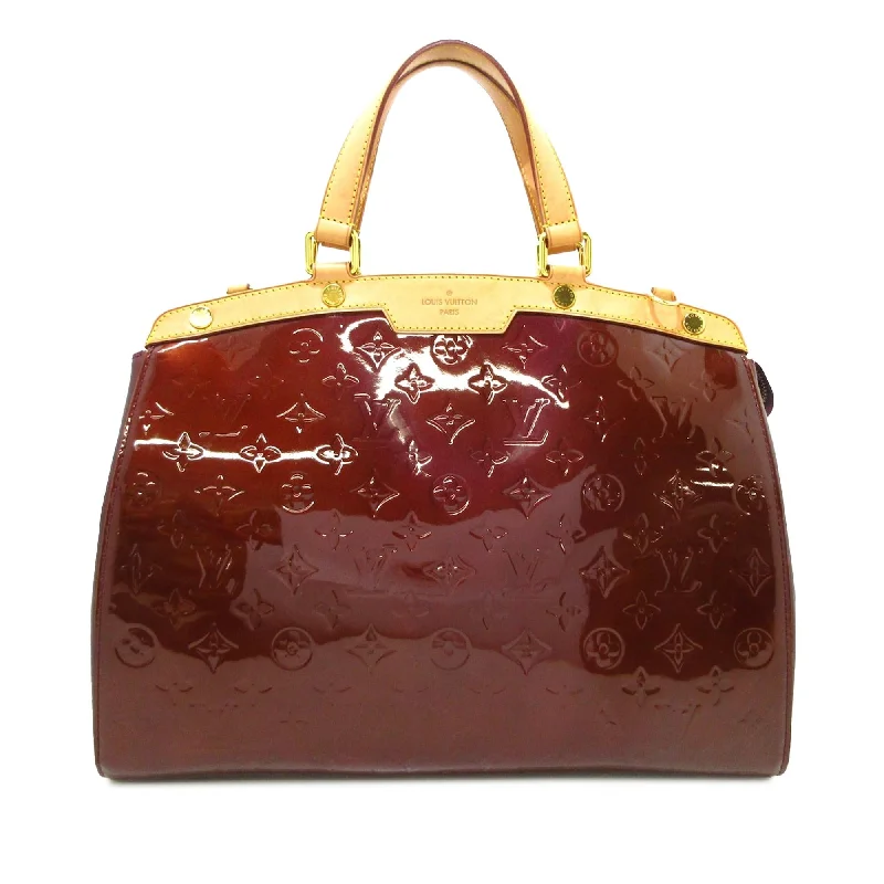 Louis Vuitton Monogram Vernis Brea MM (SHG-5ME9AV)