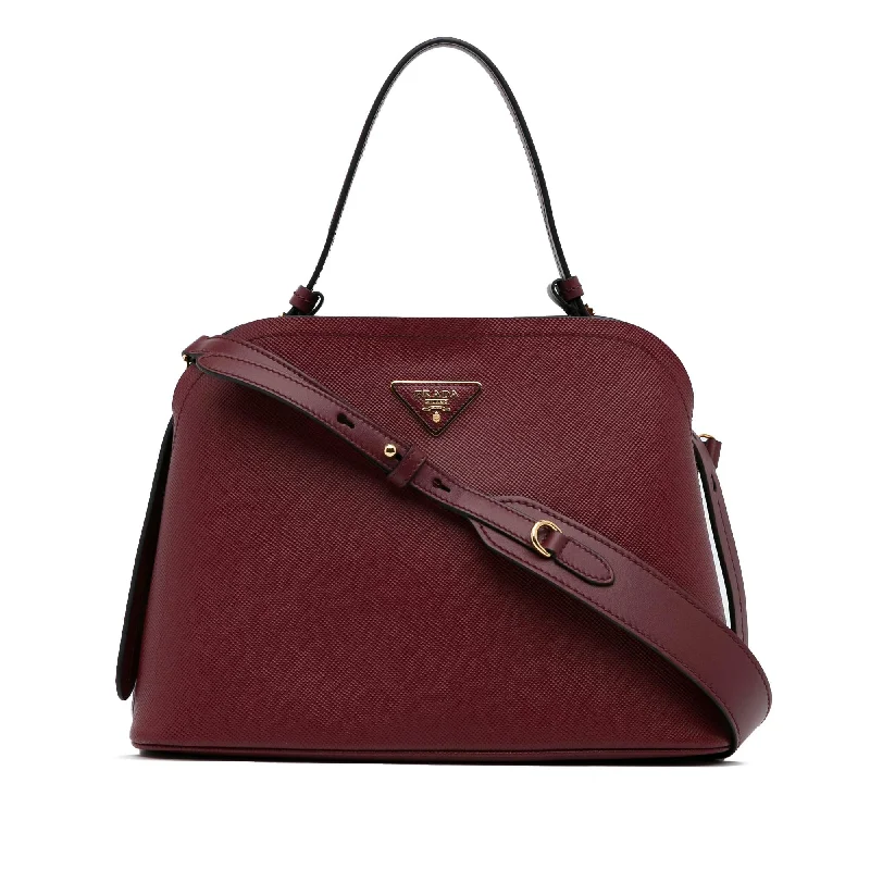 Prada Small Saffiano Matinee Satchel (SHG-qyVyf9)