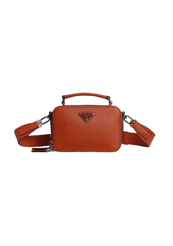 SAFFIANO LUX BRIQUE HANDLE BAG