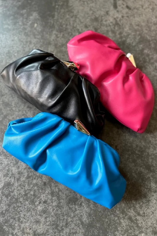  Luxury Totes, Affordable PricesClassic Elegance Sales Pleated Puff Clutch - 3 Colors