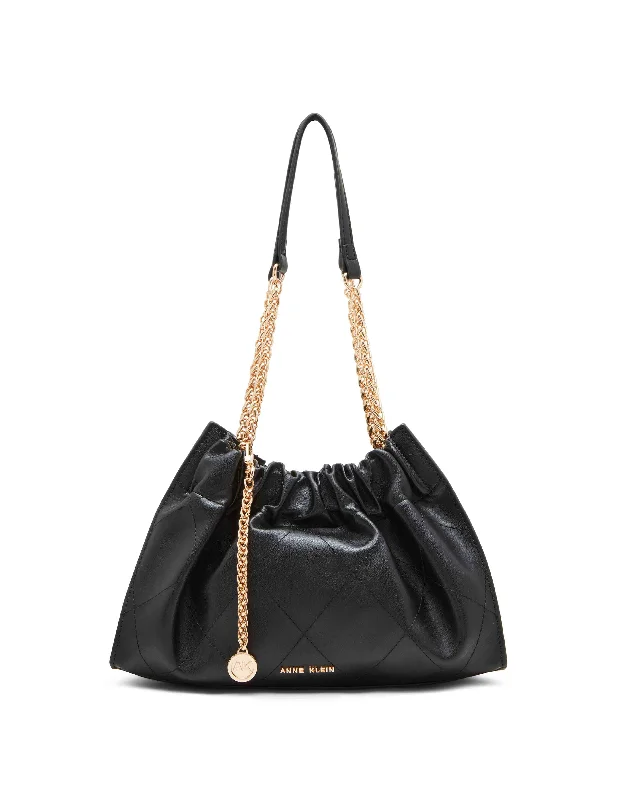  Classic And Modern Handbags Now More AffordableStylish Looks Quilted stitched Cinched closure satchel